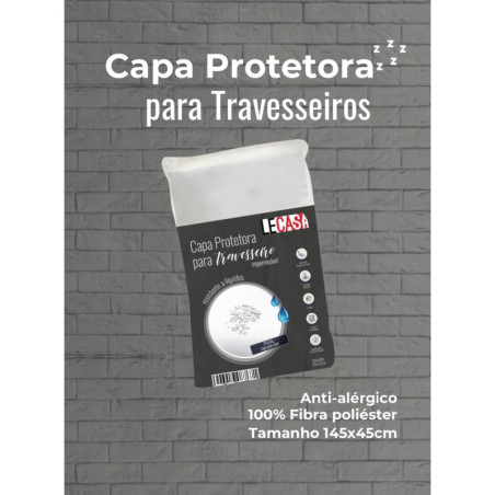 CAPA DE TRAVESSEIRO IMPERMEÁVEL LECASA