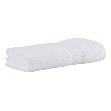 TOALHA DE BANHO 90/150 FIO PENTEADO CANELADO BRANCO 1011 - BUDDEMEYER