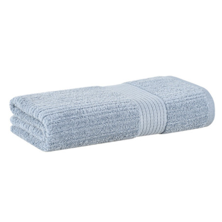 TOALHA DE BANHO 90/150 FIO PENTEADO CANELADO AZUL 1284 - BUDDEMEYER