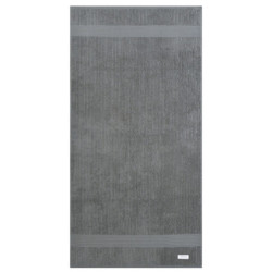 TOALHA DE BANHO 90/150 FIO PENTEADO CANELADO CINZA ESCURO 1839 - BUDDEMEYER