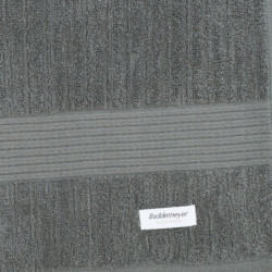 TOALHA DE ROSTO 48/85 FIO PENTEADO CINZA ESCURO 1839 - BUDDEMEYER