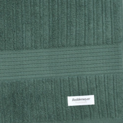 TOALHA DE ROSTO 48/85 FIO PENTEADO VERDE FOLHA 3074 - BUDDEMEYER