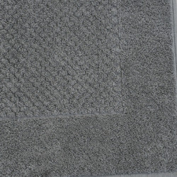 TOALHA PARA PÉS FIO PENTEADO CINZA ESCURO 1839 - BUDDEMEYER