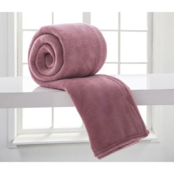 MANTA SOLTEIRO HOME DESIGN LISA CORTTEX ROSA VELHO 1,50 m X 2,00 m