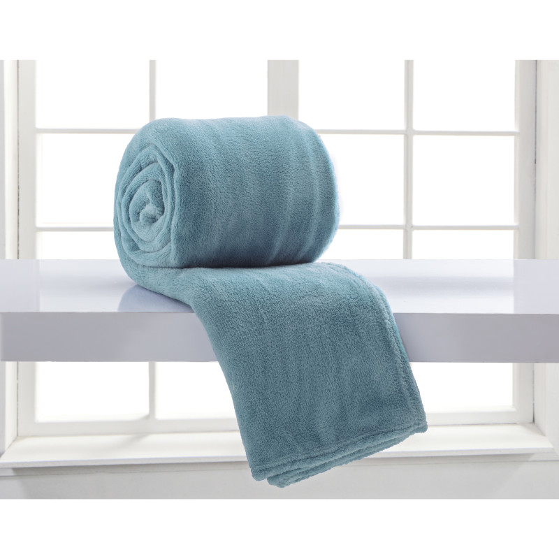 MANTA KING HOME DESIGN LISA CORTTEX DENIM 2,20 m X 2,40 m