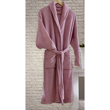 ROUPAO HOME DESIGN CORTTEX ROSA VELHO TAMANHO P